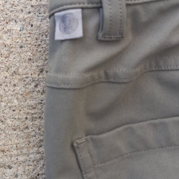 Lululemon Athletica Ladies' Pants Olive Green Sporty Dressy Stretchy 32" x 30" - Picture 9 of 12